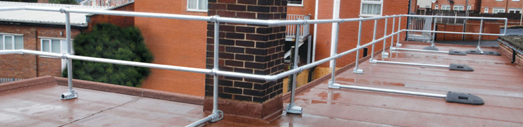 Roof Edge Protection Railing Systems